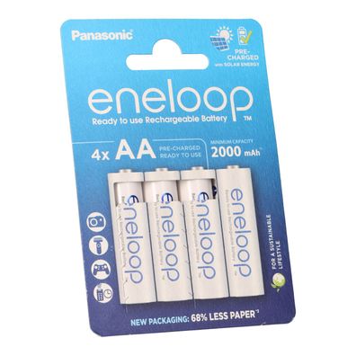 4x eneloop Mignon Akku BK-3MCDE/4BE Ni-MH 1,2V / 2000mAh