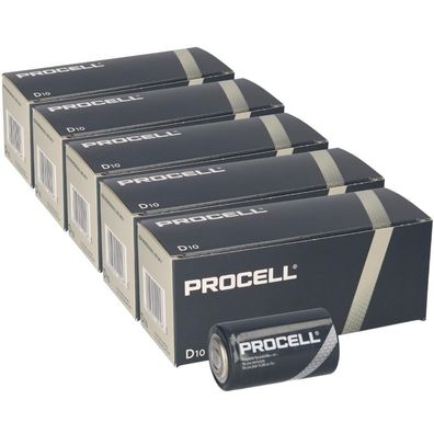 50x Duracell Procell MN1300 Mono Batterie