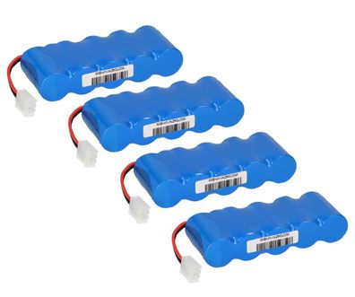 4x Akku für Somfy Roll-Lift D14 K8 K10 K12 6V 2000mAh Ni-Mh