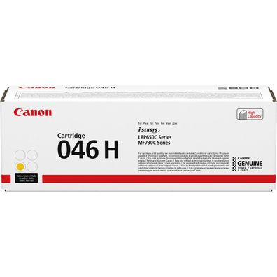 Canon 1251C002 Canon Toner Cartridge 046 H Y yellow