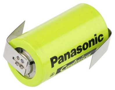 Panasonic Akku Sub-C 1,2V 1600 mAh KR-SCH Hochtemperatur Z Lötfahne