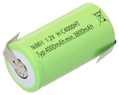 Mexcel Akku C 1,2V 4000mAh NiMH Hochtemperatur LFZ