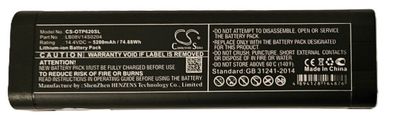 Cameron Sino CS-OTP620SL Akku (kompatibel) Opwill OTP-6200 OTP6200 14,4V 5200mAh