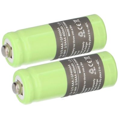 Telefonakku 2x Ni-MH 1,2V 400mAh Hagenuk Classico