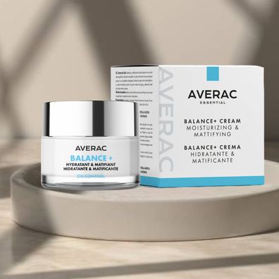 AVERAC Balance+ Oil Control Tagescreme für fettige Haut, 50ml