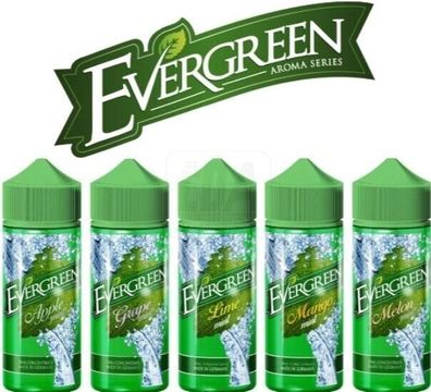 Evergreen Longfill Aroma in einer 120ml Mischflasche E-Zigarette