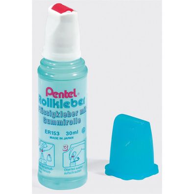 Pentel Rollkleber Roll'n Glue ER153-GS, Inhalt: 30 ml