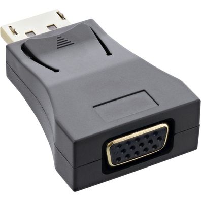 InLine® 17196C DisplayPort Konverter, DisplayPort Stecker auf VGA Buchse, FullHD/6
