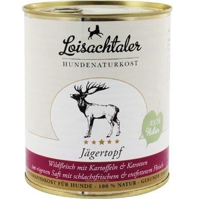 Loisachtaler ?"Jägertopf" - 6 x 800 g ? Nassfutter