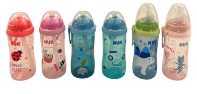 NUK Active Cup oder Flexi Cup 300 ml Trinklernbecher Kinder Trinkflasche NEU&OVP