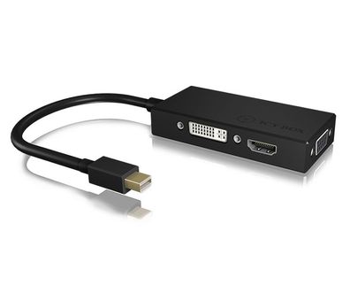 Icy Box 60234 ICY BOX IB-AC1032 DisplayPort->HDMI bk | 3-in-1 Mini DisplayPort?