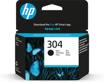 HP N9K06AE HP 304 (N9K06AE) schwarz Druckerpatrone