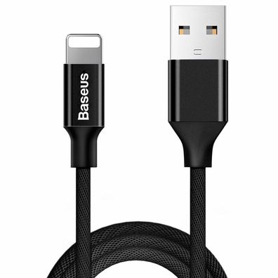 Baseus Yiven USB / Lightning Ladekabel Datenkabel Textilkabel Gewebekabel 1,8M