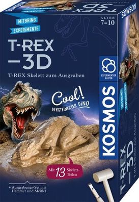 KOSMOS 636159 KOSMOS Ausgrabungsset T-REX 3D mehrfarbig