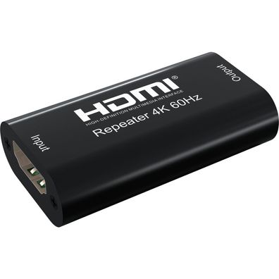 Techly IDATA-HDMI2-RIP4KT Techly HDMI2.0 Repeater, 4K, Signal Verstärker, 40 Meter