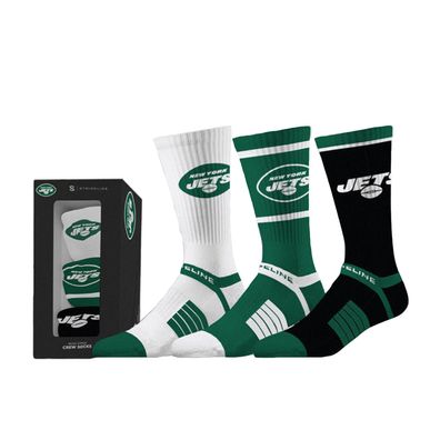 NFL New York Jets Socken Strideline Premium 3er Pack Geschenkbox M/ L (40-46)