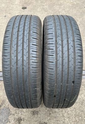 2x Sommerreifen 215/65 R16 98H Continental Eco Contact 6 DOT21 5,4-5,9mm