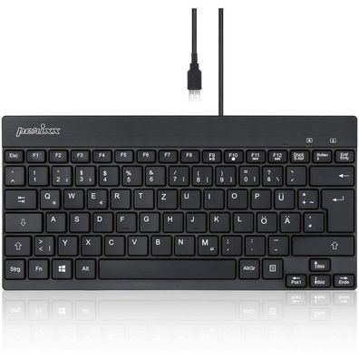 Perixx Periboard-426 Periboard-426, DE, kabelgebunden, USB Mini Tastatur mit flach