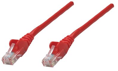 Intellinet 737029 Intellinet Patchkabel Cat6A CU S/FTP LSOH 0.25m rot