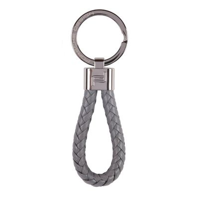 Porsche Design Keyring Leather Cord OKY08807, anthracite, Herren