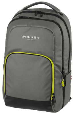 walker 42128-375 Schulrucksack Wizzard College 2.0 - steel grey