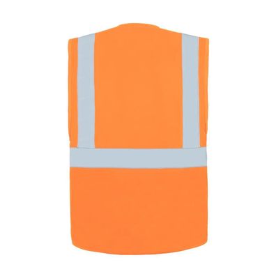 Korntex Comfort Warnweste Hamburg Kxcmfom signal-orange M