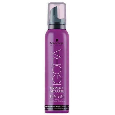 Schwarzkopf Professionelle Igora Expert Colorations-Schaum 9.5-55 Honig 100ml