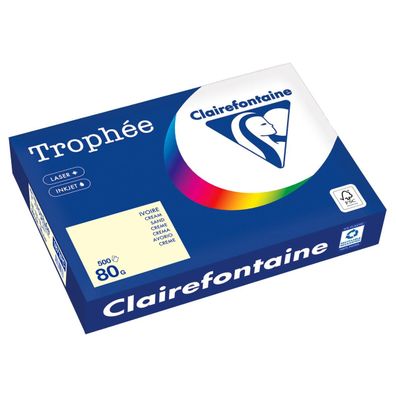 Clairefontaine Kopierpapier 1871PC A4 80g sand 500Bl