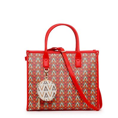 Valentino by Mario Valentino - TONIC-VBS69902-ROSSO-MULTI - Handtasche - Damen