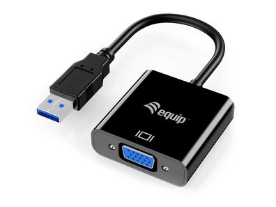 Equip 133384 Equip Adapter USB3.0-> VGA HD15 1920x1080/60Hz 0.15m sw