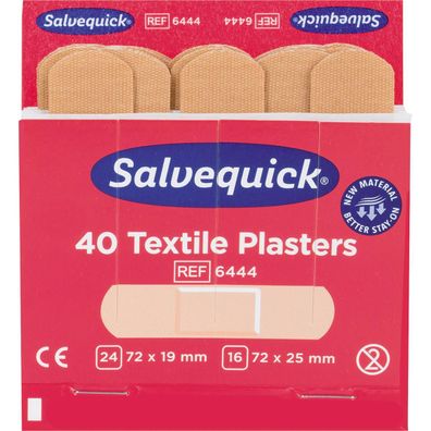 Salvequick Pflasterstrip Refill 6444 40 St./Pack