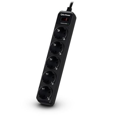 Cyberpower B0520SC0-DE CyberPower Essential 5 x Schuko Überspannungsschutz B0520S
