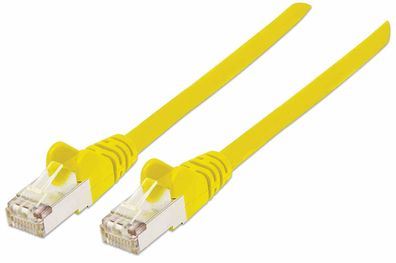 Intellinet 740586 Intellinet Patchkabel Cat6a-Stecker/Cat7-Rohkabel 0,25m gelb