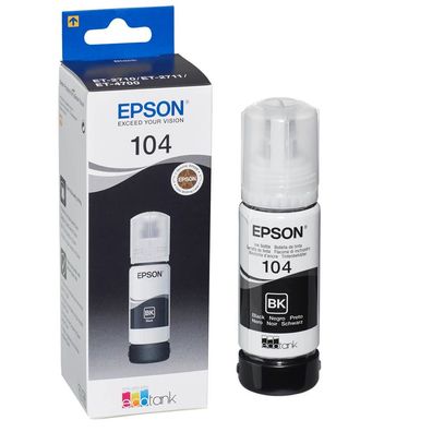 Epson C13T00P140 Epson EcoTank schwarz T 104 65 ml