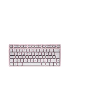 CHERRY JK-7100DE-19 CHERRY KW 7100 MINI BT Tastatur kabellos kirschblüte