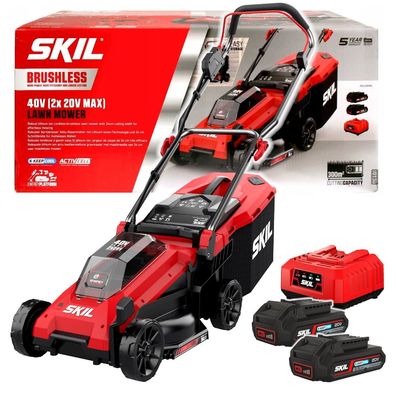 SKIL Akku-Rasenmäher 40V 0130 BB 34cm (2x2.5Ah)