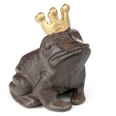 Moritz Deko Figur Frosch Garten Froschkönig Krone Märchen Schlüsselversteck