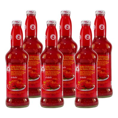 Cock Brand Süße Chilisauce -pikant- (12 x 0,65L)