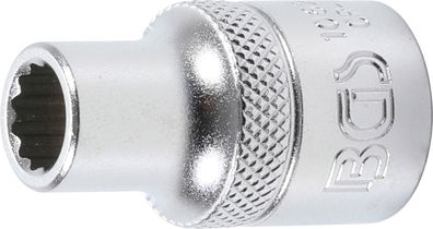 Steckschlüssel-Einsatz Zwölfkant | Antrieb Innenvierkant 12,5 mm (1/2") | SW 9 mm BGS