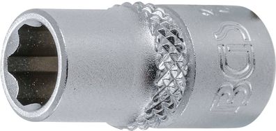Steckschlüssel-Einsatz Super Lock | Antrieb Innenvierkant 6,3 mm (1/4") | SW 7 mm BGS