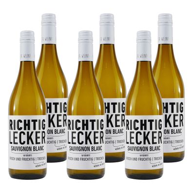 Richtig Lecker Sauvignon Blanc -trocken- (6 x 0,75L)