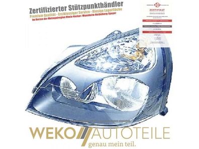 Hauptscheinwerfer links Diederichs 4413187 für Renault
