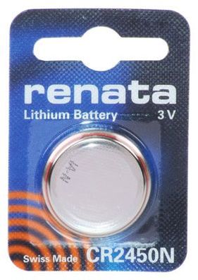 renata - CR2450N - 3 Volt 540mAh Lithium