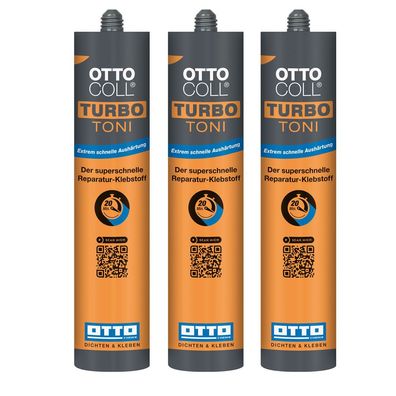 OTTO Ottocoll Turbotoni 3 x 290 ml weiß - Turbokleber