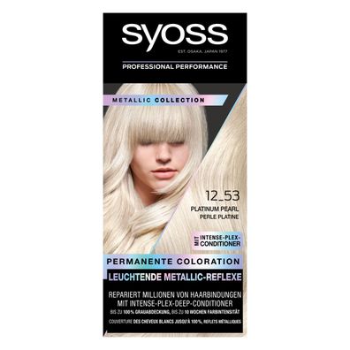 Syoss Platinum Pearl 12 53 Metallic