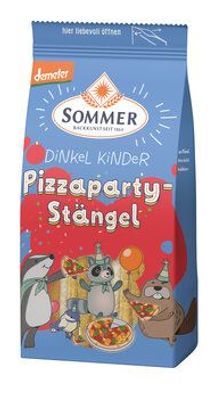 SOMMER 3x Demeter Dinkel Kinder Pizzaparty Stängel 100g