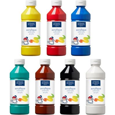 Jubiläumsangebot: Acrylfarben Set von ColArt, 10 x 500 ml