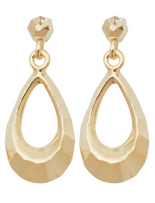 Edle 9 ct/Karat Gelb Gold Damen - Paar Ohrringe