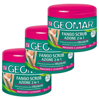 GEOMAR Fango Scrub mit Algen und Meersalz 3x 600 g