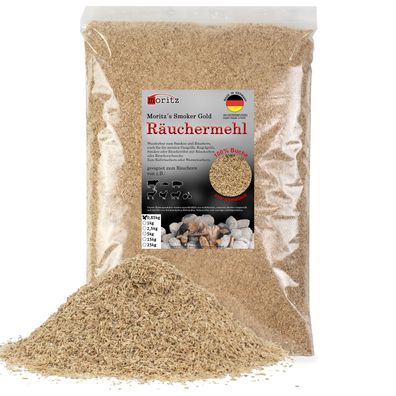 0,85kg Räuchermehl Buche fein 0,5 -1 mm Kalt-/Heißräuchern Fisch Fleisch uvm